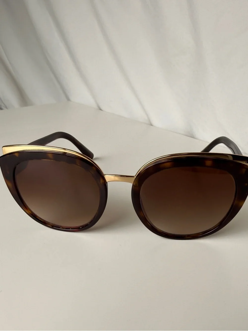 Dolce & Gabbana DG4383 Havana Butterfly sunglasses